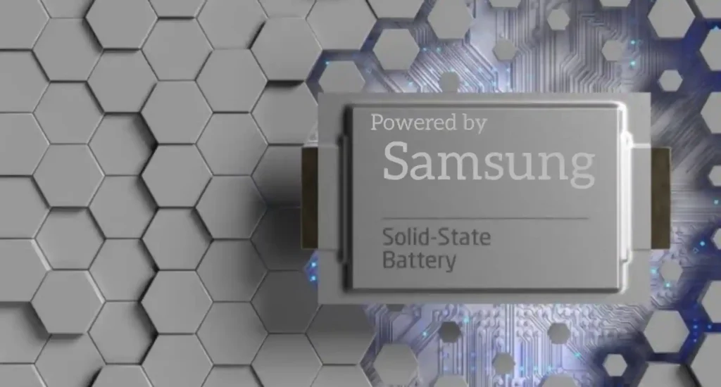 Samsung all solid state battery