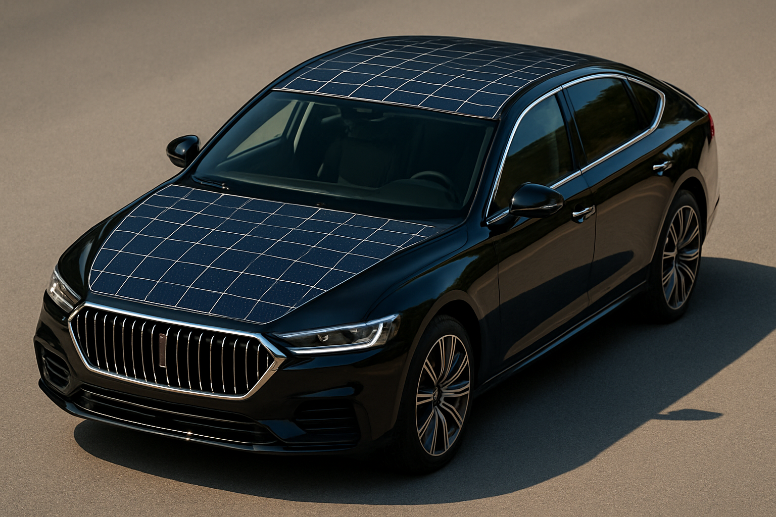 Introducing the First Solar Charging Car: Drive with Sunshine