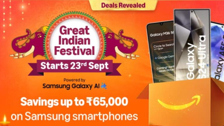 Amazon Great Indian Festival Early Deals 2025
