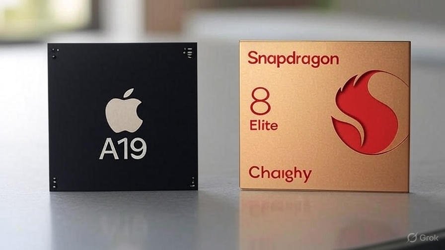 Apple A19 Pro chipset with advanced 3nm architecture Qualcomm Snapdragon 8 Elite 2 flagship processor 2025