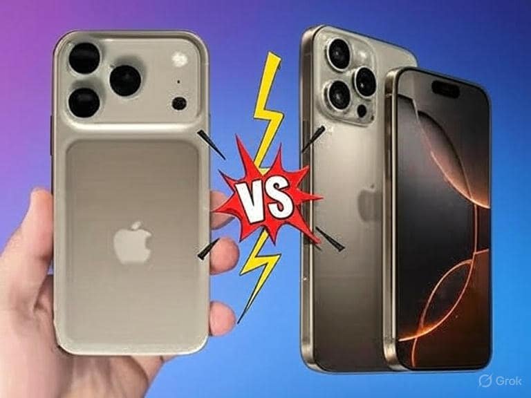 iPhone 17 Pro vs iPhone 16 Pro comparison – display, camera, battery, and price